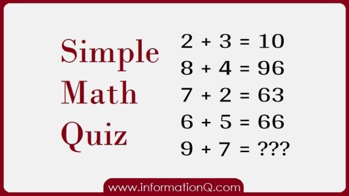 Soal tes iq matematika