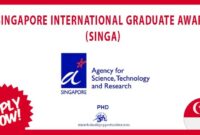 Beasiswa s3 dari singapore international graduate award singa singapura 2