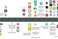 Social history infographic timeline chart did years started think before sociaux internet del historia infographics des reseaux la redes sociales