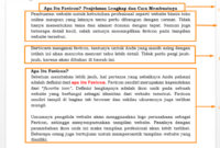 Contoh artikel word