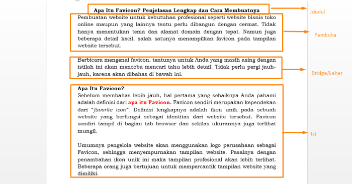 Contoh artikel word