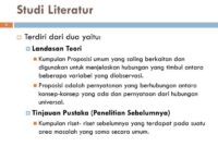 Contoh artikel studi literatur