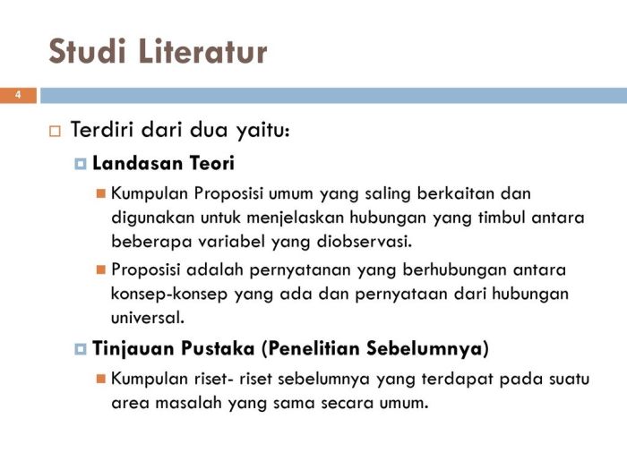 Contoh artikel studi literatur