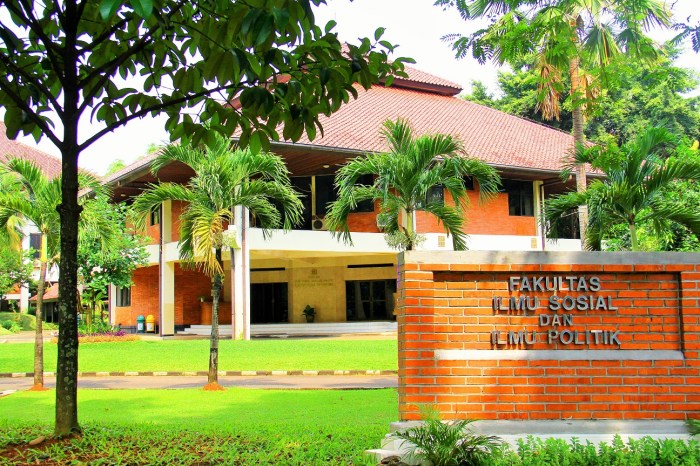 Fakultas ilmu sosial dan ilmu politik universitas indonesia fisip ui