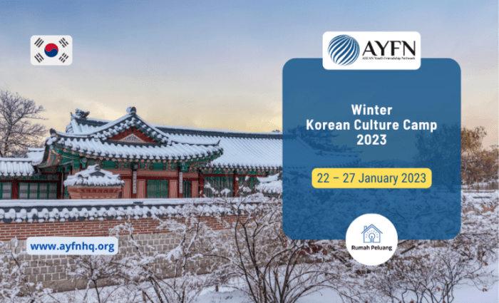 Korean culture camp 2022 ayfn academy nondegree 1