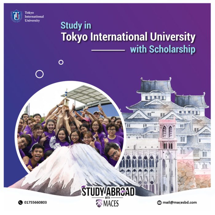 Tokyo international university tuition fee reduction scholarship spring semester s1 2