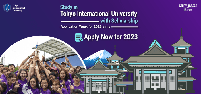 Beasiswa s1 di tokyo international university jepang