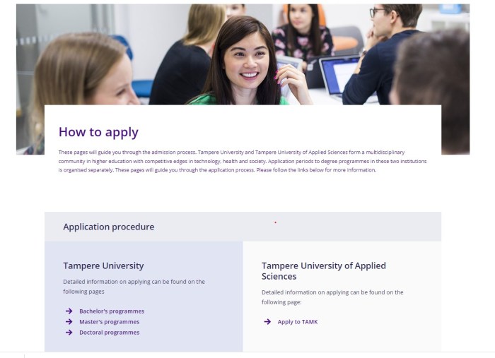 Tampere university scholarships finland students international scholarship