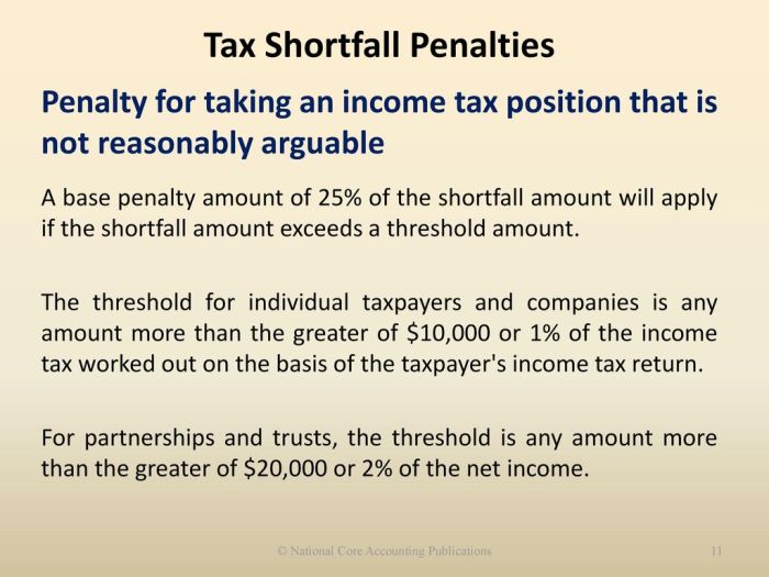 Penalties late tax filing compromise returns penalty due computed rmo accounting per basic above added items