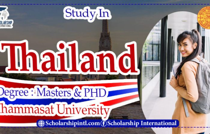 Beasiswa s2 di thammasat university thailand