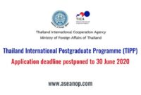 Postgraduate movilidad oportunidad tailandia