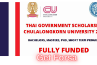 Beasiswa s2 dan s3 di chulalangkorn university thailand 2