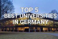 Universitas terbaik di jerman