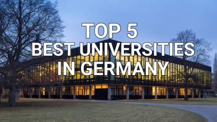 Universitas terbaik di jerman