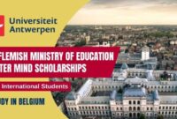 Master mind scholarship artesis plantijn university college antwerp s2 1