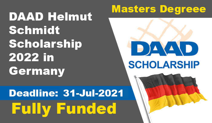 Passau scholarships daad helmut governance schmidt scholarship