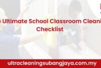 Buatlah 3 contoh daftar pertanyaan dengan tema menjaga kebersihan sekolah