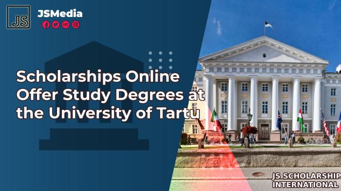 University of tartu tuition waiver scholarship s2 1