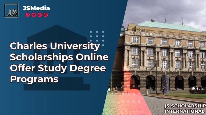 Beasiswa s1 dan s2 di charles university czech