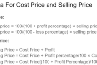 Contoh soal menghitung harga jual