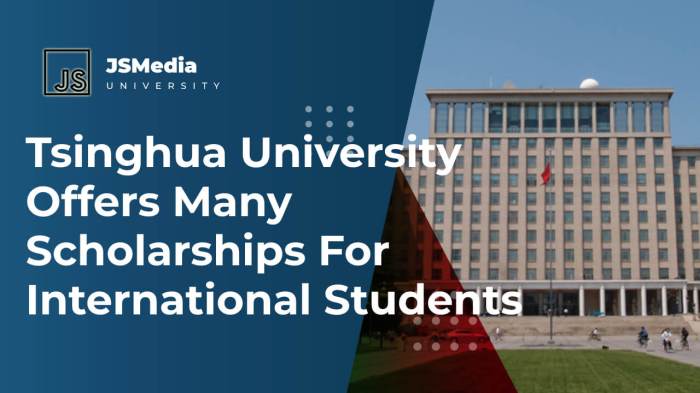 Scholarships tsinghua universities accepts