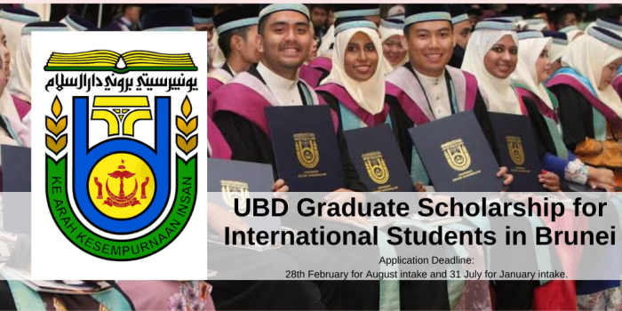 Graduate scholarship university brunei darussalam s3 brunei s3 1