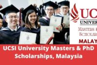 Beasiswa s2 dan s3 di ucsi university malaysia