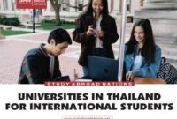 Universitas terbaik di thailand