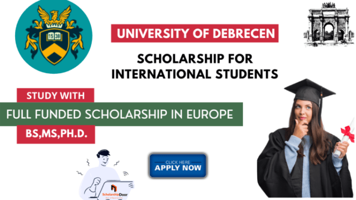 University of debrecen international scholarship s1 s2 1