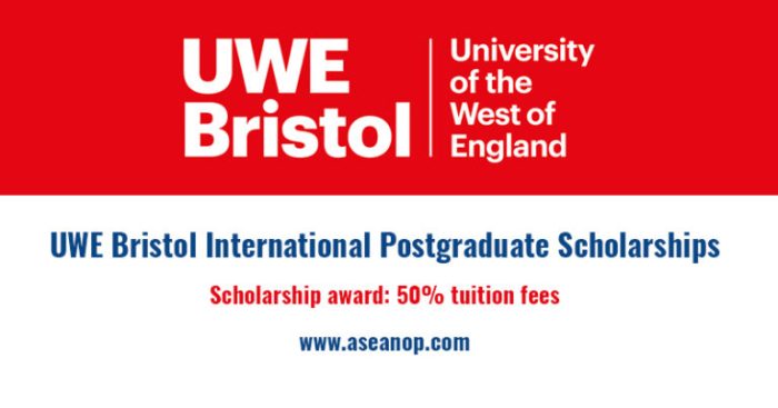 Beasiswa s2 dan s3 di university of the west of england uwe bristol inggris