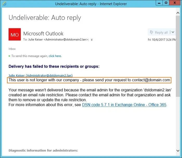 Outlook automatic replies web email reply auto vacation application features interface use set but setting windows rules during lacks ability