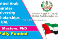 United arab emirates university ph d scholarship s3 1