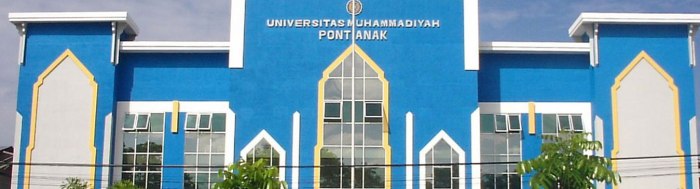 Logo universitas muhammadiyah pontianak