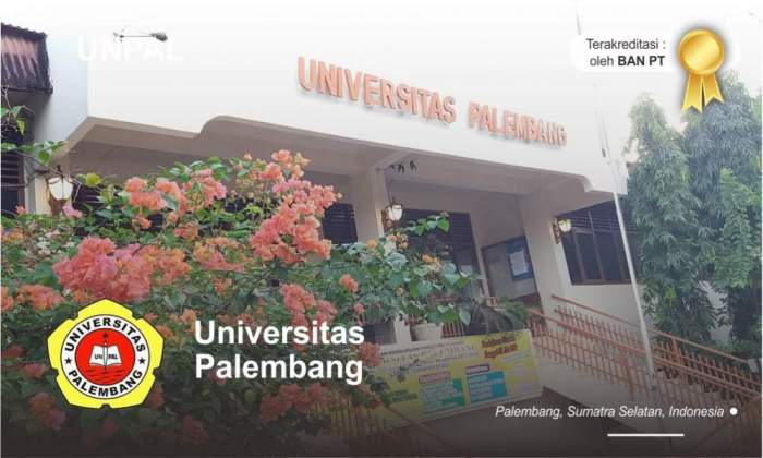 Universitas yang ada di palembang