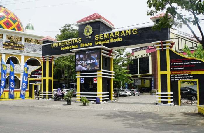 Jurusan di universitas semarang