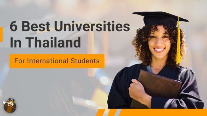 Thailand tailandia universidades universities top mejores