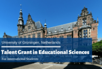 Netherlands university groningen phd scholarships student scholarship positions