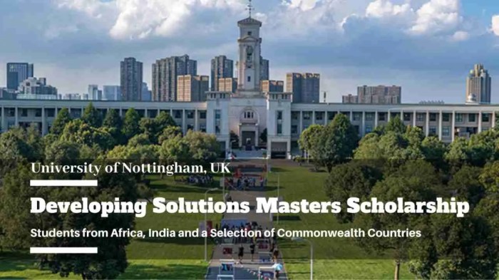 Beasiswa s2 dan s3 di university nottingham uk