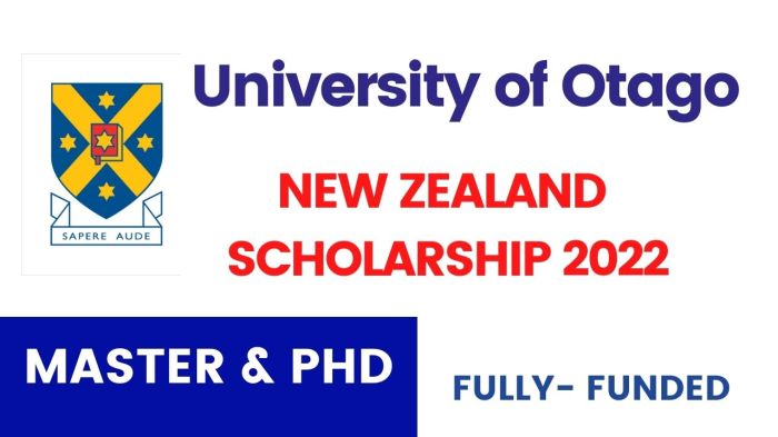 The university of otago doctoral scholarship s3 1