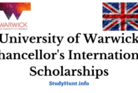 University of warwick chancellors international scholarship s3 1