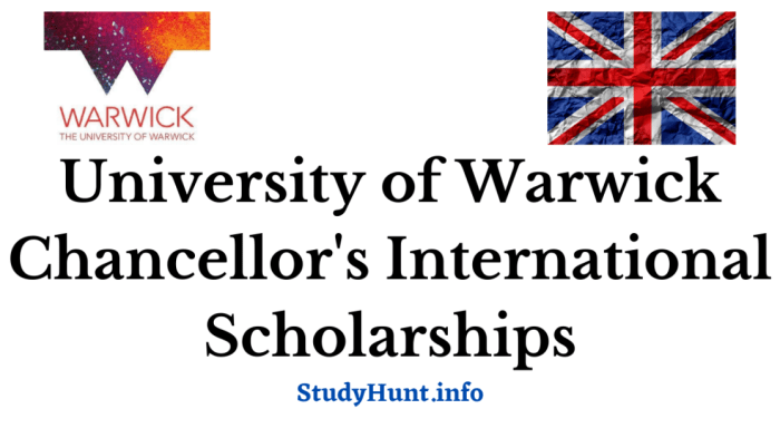 University of warwick chancellors international scholarship s3 1