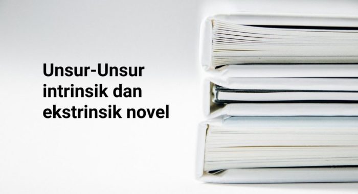 Unsur intrinsik dan ekstrinsik novel sejarah