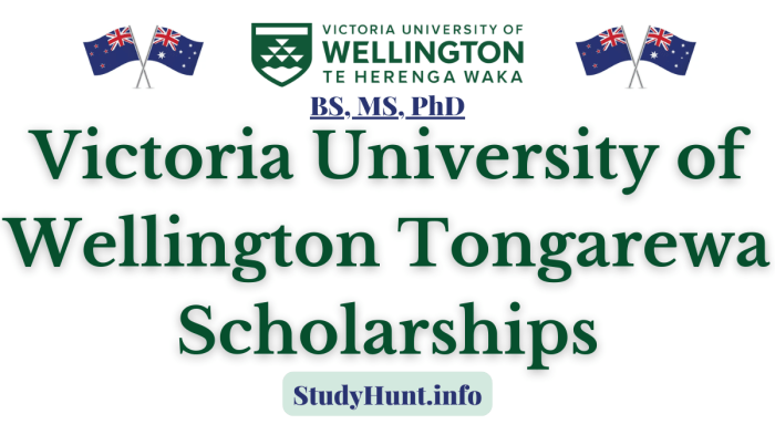 Tongarewa scholarship victoria university of wellington s3 3