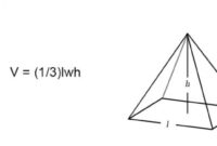 Pyramid volume height base finding nagwa given its dimensions