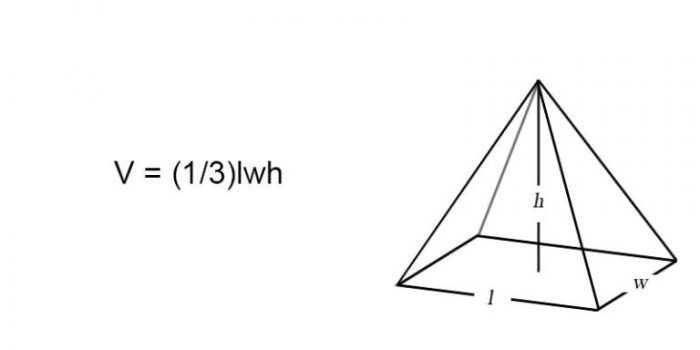 Pyramid volume height base finding nagwa given its dimensions