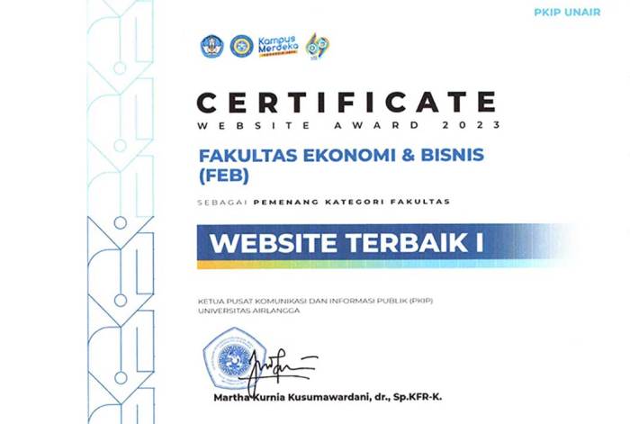 Fakultas ekonomi dan bisnis unair