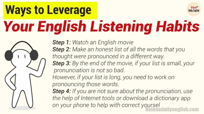 Tips listening bahasa inggris