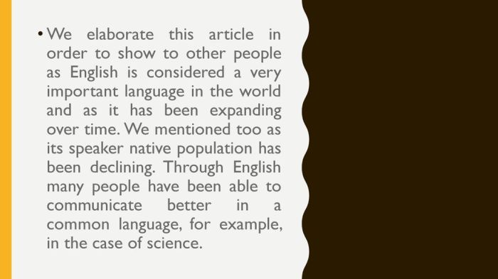 Contoh artikel tema kebahasaan