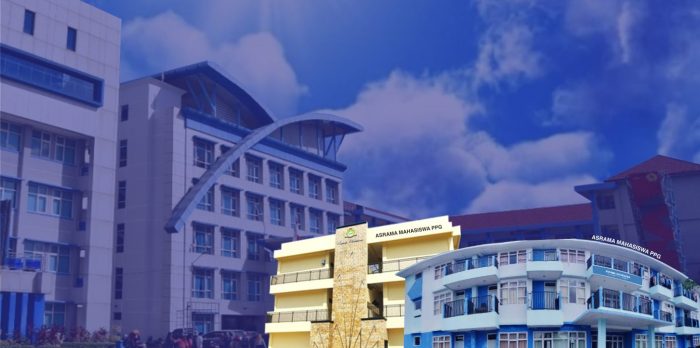 Pgri universitas palembang gedung antisipasi penyebaran berlakukan blended