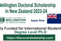 Wellington doctoral scholarship s3 2 CllRc